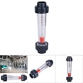 thumbnail image 1 of Liquid Measuring Tool, 290 X 70 X 70Mm Ptfe 4% Accuracy Liquid Flowmeter, for  Measurement 0-60  degrees Celsius, 1 of 8