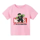 thumbnail image 3 of 2024 Nueva camiseta de algodón de verano de Panther Marvel para niños, camiseta informal de moda para niños, camisetas para niñas, camisetas Y2k, ropa de dibujos animados para niños, 3 of 5