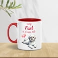 thumbnail image 5 of Every Fart is Love Note Maltese Guilty Face Happy Valentine's 11oz Accent Two-tone Mug Maltese Dog Lover Gifts Idea Coffee Tea Cup - 01016, 5 of 5