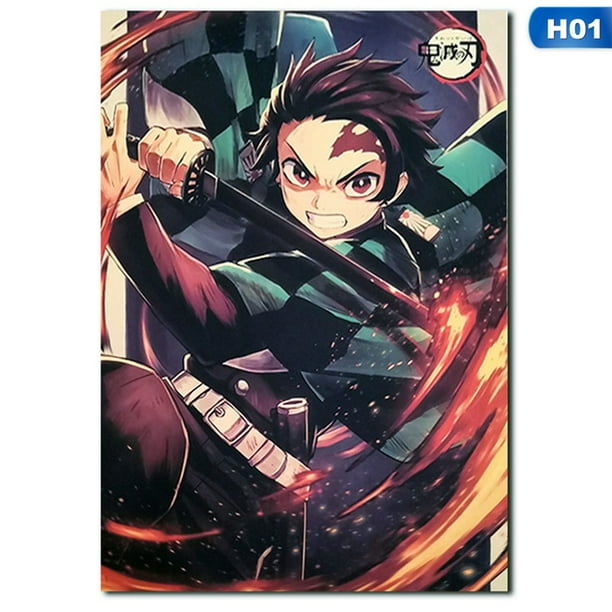 Shiyao Demon Slayer Poster X14 Anime Cartoon Characters Vintage Wall Art Poster Home Decor Painting Walmart Com Walmart Com Shiyao Demon Slayer Poster X14 Anime Cartoon Characters Vintage Wall Art Poster Home Decor Painting Walmart Com Walmart Com