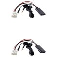 thumbnail image 3 of Kenally Adaptador de música Suministros para automóvil Cable de audio Conexión de rendimiento estable Módulo inalámbrico Accesorios Type1 NO1, 3 of 6