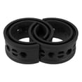 thumbnail image 1 of Unique Bargains 2pcs Black Car Coil Spring Buffer Springs Rubber Buffer Universal a Type Fit for Ford for Chevy, 1 of 6