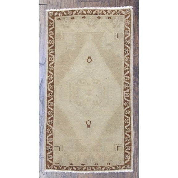 Wahi Rugs Hand Knotted Vintage Turk Anatolian Antique Yastik 2' x 3' - W330
