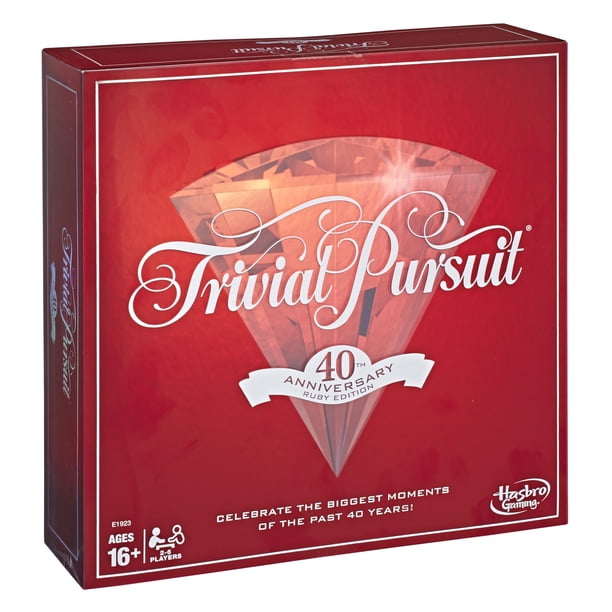 Hasbro Trivial Pursuit 40th - Party game sets for ecommerce