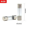 thumbnail image 2 of 150pcs 5x20mm Fast-Blow Glass Fuse Quick Blow Car Glass Tube Fuses Assorted Kit 0.2A 0.5A 1A 2A 3A 5A 6A 8A 10A 15A (BXS), 2 of 4