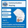 thumbnail image 2 of Communication Cards Lanyard Nonverbal Autism - Visual Schedule for Kids -Special Education Classroom Must Have - Autism Learning Materials, 2 of 5