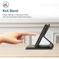 thumbnail image 6 of Compatible with Samsung Galaxy A71 5G Wallet Case, Galaxy A71 5G Leather Flip Folio Case with Card Holders Kickstand Magnetic Feature Shockproof Case for Samsung Galaxy A71 5G Matte Black, 6 of 16