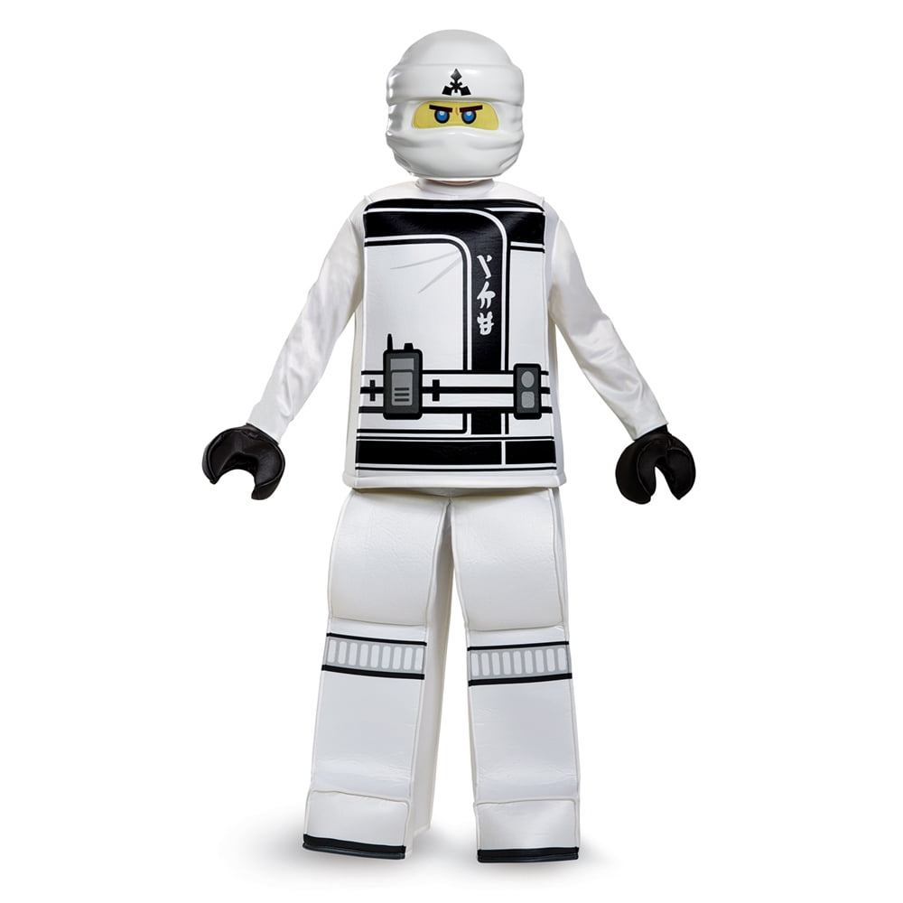 Boys LEGO Ninjago Zane Movie Prestige Halloween Costume - Walmart.com