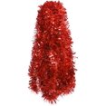 thumbnail image 1 of Red Tinsel Garland Christmas Tree Decorations Wedding Birthday Party Supplies for 16.5 FEET Long, 1 of 6