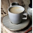 thumbnail image 1 of Coffee tea cups ceramic coffee cup with ceramic bottom plate (HTOOQ), 1 of 4