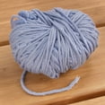 thumbnail image 3 of JubileeYarn Bamboo Cotton Chunky Yarn - 100g/Ball - Glacier Blue - 4 Balls, 3 of 7