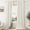 Natural-36"W x 96"L (Pack of 2), variant on Blackout Short Linen Curtafor Cafe 40 Inch Length 2 Panels Half Door Window Small Curtain Front Glkitchen Basement Loft Cream
