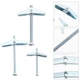 thumbnail image 6 of LABSERRON Pcs Toggle Bolt and Wing Nut Set for Hanging Cabinets and Sinks Silver, 6 of 7