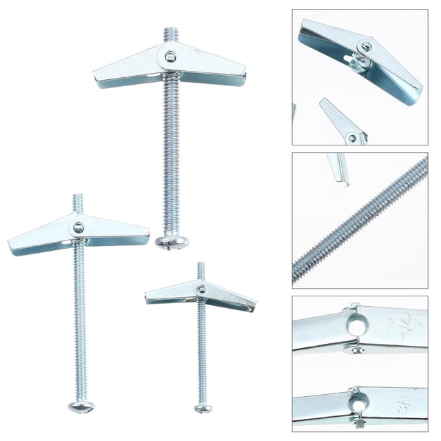 AURARMLET 24 Pcs Boulons de Connexion et Kit d'Assortiment pour Usage Quotidien