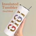 thumbnail image 6 of Gigi Tumbler with Lid and Straw,20 oz Gigi Stainless Steel Insulated Water Bottle Coffee Mug Cup,Best Gigi Eve Gifts, Birthday/Mother''s Day/Christmas day gifts from granddaughter Grandson, 6 of 6