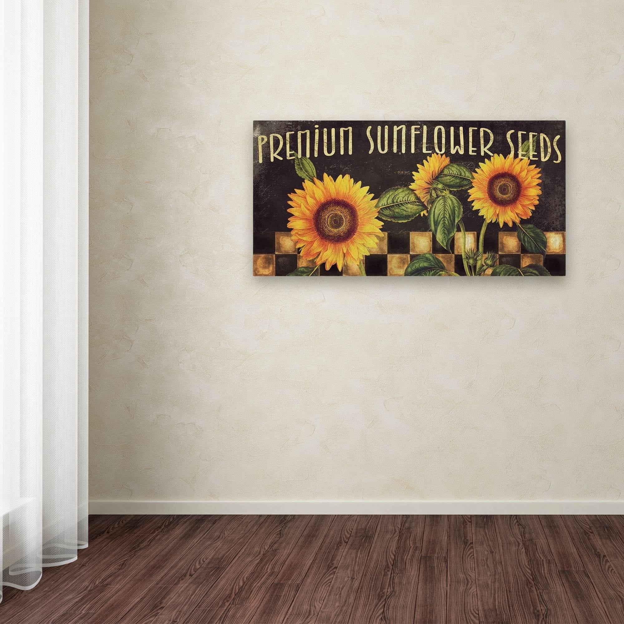 Trademark Fine Art "Sunflowers" Canvas Art by Color Bakery