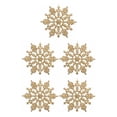 thumbnail image 3 of Matsuzay 12 piezas Hotel al aire libre Navidad copo de nieve decoración Navidad sala de estar colgante decoración vacaciones festival banquete Type5 NO5 Matsuzay CBP042907, 3 of 4