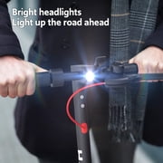 Electric scooters for adults, 8.5 tire, 19 mph, 19-mile range, 550W foldable with side light & app