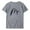 A155 Grey, variant on FASHOFT Couples Tshirt for Men Love Hearts Letter Print Tee Top Valentines Day Matching Shirts for Couple Black L