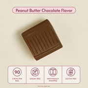 Bariatric Advantage Calcium Citrate Chewy Bites 500 mg - for Bariatric Surgery Patients - Vitamin D3 - Sugar-Free Chewable Calcium Supplement - Bariatric Chews - Chocolate - 90 Count