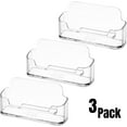 thumbnail image 4 of Mr. Pen- Acrylic Business Card Holder, 3 Pack, Business Card Display, 4 of 9