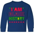 thumbnail image 3 of Inktastic I Am Black History Long Sleeve Youth T-Shirt, 3 of 5