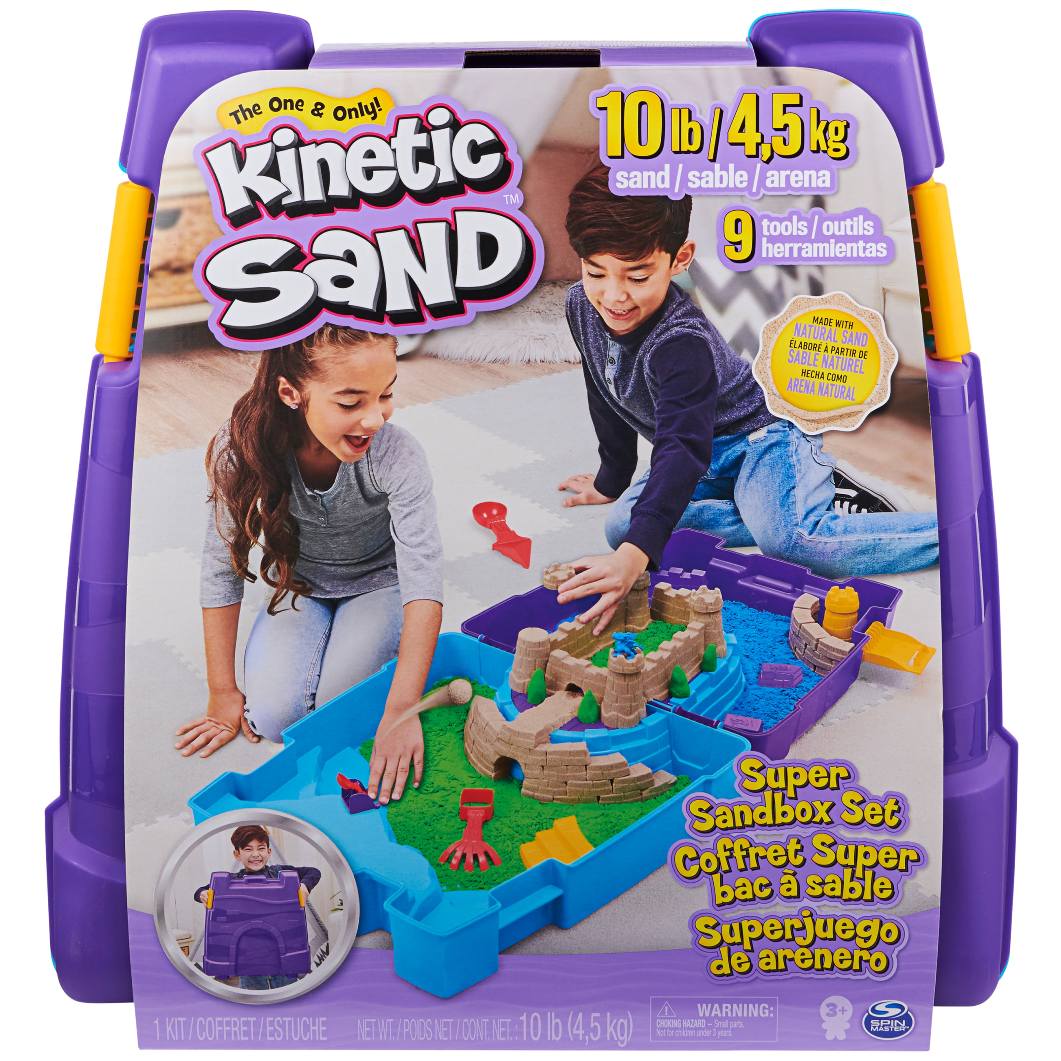Slow Motion Sand Kids Art Craft Activity DIY Decor Kit Stress Relief Toy Game UK 