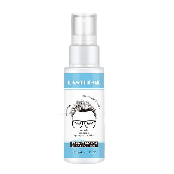 Men Sea Salt Spray for Volumizing Hair Spray Dry and Frizzy Hair Treatment