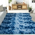 thumbnail image 2 of SAFAVIEH Rainbow Jaki Abstract Shag Area Rug, Blue, 8' x 10', 2 of 10