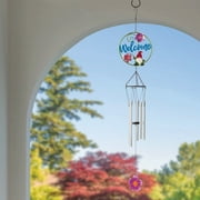 Mainstays Outdoor 32" H Welcome and Gnome Metal Wind Chime