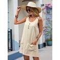 thumbnail image 2 of Summer Dress for Women Sleeveless Tank Dress with Pockets Casual Short A Line Dress Crewneck Sundress  XL, 2 of 6
