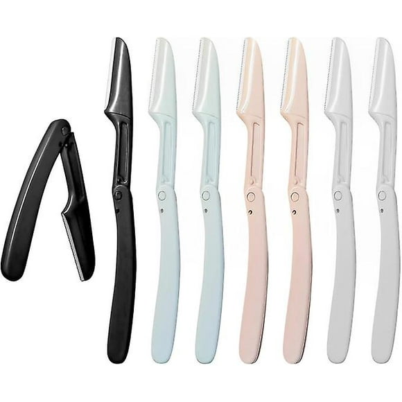 8 Eyebrow Razors, Foldable, Eyebrow Razors, Eyebrow Razors, Multi-functional Eyebrow Razors