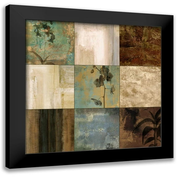 Donovan, Chris 12x12 Black Modern Framed Museum Art Print Titled - Right Action II