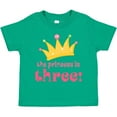 thumbnail image 3 of Inktastic 3rd Birthday Princess I'm Three Girls Toddler T-Shirt, 3 of 5