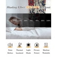 thumbnail image 5 of Boho Flowers Blackout Curtains 63 Inches Long for Bedroom, Watercolor Red Orange Floral Branch Leaf Thermal Insulated Room Darkening Black Out Window Curtain Panels Grommet Drapes for Living Room, 5 of 8