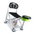 thumbnail image 4 of Silla de pesca plegable Jadeshay aluminio tela Oxford, 4 of 12