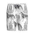 thumbnail image 6 of Daiia German Shepherd Dog Mens Woven Stretch Pajama Short,Short Pajama Pants-X-Large, 6 of 7