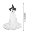 thumbnail image 3 of Yika Halloween Ghost Decoration With Remote Control Lamp Ghost Lamp Courtyard Party Garden Ornament Standing Halloween-Ghost Lights for Porches Yards Gardens Lawn, 3 of 3