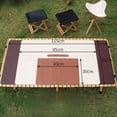 thumbnail image 1 of Mantel de cuero sintético para mesa de camping al aire libre, lavable, para pícnic, de gran tamaño, 1 of 4