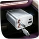 thumbnail image 1 of Cargador de coche LISEN de 75 W, 4 en 1, retráctil USB C de 15 a 31 cm, 1 of 8