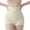 White, variant on Fewfanhot Women's High Waist Floral Jacquard Tummy Control Shapewear Shorts, Butt-Lifting Body Shaper, L-2XL