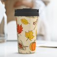thumbnail image 6 of Goofa Rustic Harvest Time for Insulated Travel Coffee Mug Spill Proof Leak Proof 16 OZCoffee Tumbler Reusable Coffee Cups with Lids Thermos for Hot and Cold Drink, 6 of 8