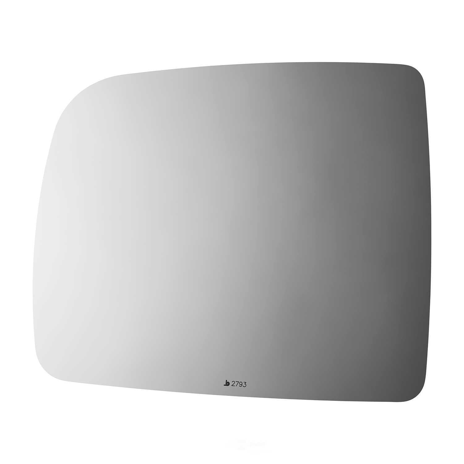 Burco Side View Mirror Replacement Glass - Clear Glass - 2793