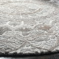 thumbnail image 3 of SAFAVIEH Marquee Georgiana Floral Area Rug, Grey/Ivory, 8' x 8' Round, 3 of 8
