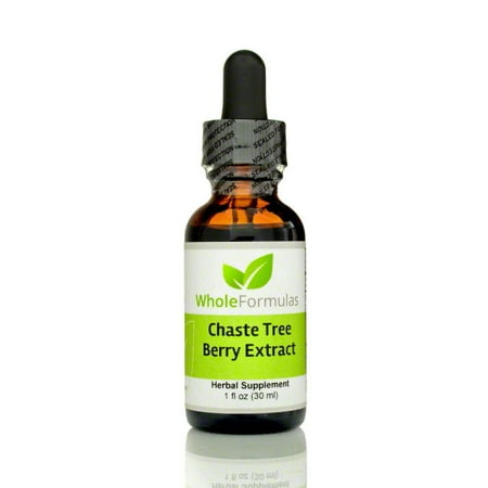 Chaste Tree Berry Benefits - Whole Formulas Chaste Tree Berry Extract, 1 fl oz