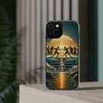 thumbnail image 3 of DistinctInk Clear Hybrid Case for Apple iPhone 13 Mini (5.4" Screen) - The Unifying Power of Christ: Ephesians 2:14 - Wireless Charging Compatible, 3 of 8
