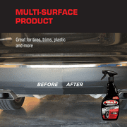 Black Magic 120230SRP Tire Trim Plastic Dressing, Medium Shine, Streak-Free, Water Resistant & Non-Greasy Formula for Tires, Trim & Plastic, Lasts Up to 2 Weeks - 16 Fl Oz