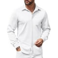 thumbnail image 5 of COOFANDY Men's Wrinkle Free Dress Shirt Slim Fit Lightweight Long Sleeve Button Down Shirt, 5 of 9