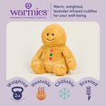 thumbnail image 2 of Peluche Calienta Gingerbread Boy para microondas, 680 g, 2 of 6