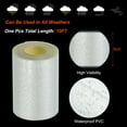 thumbnail image 3 of Uxcell Reflective Tape, 2"x10FT Adhesive Waterproof Tape Safety Warning Tape, Silver Tone 3 Roll, 3 of 6